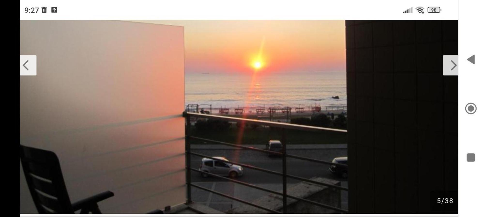 Oceanview Apartment On Beach Near Porto Вила-Нова-ди-Гая Экстерьер фото