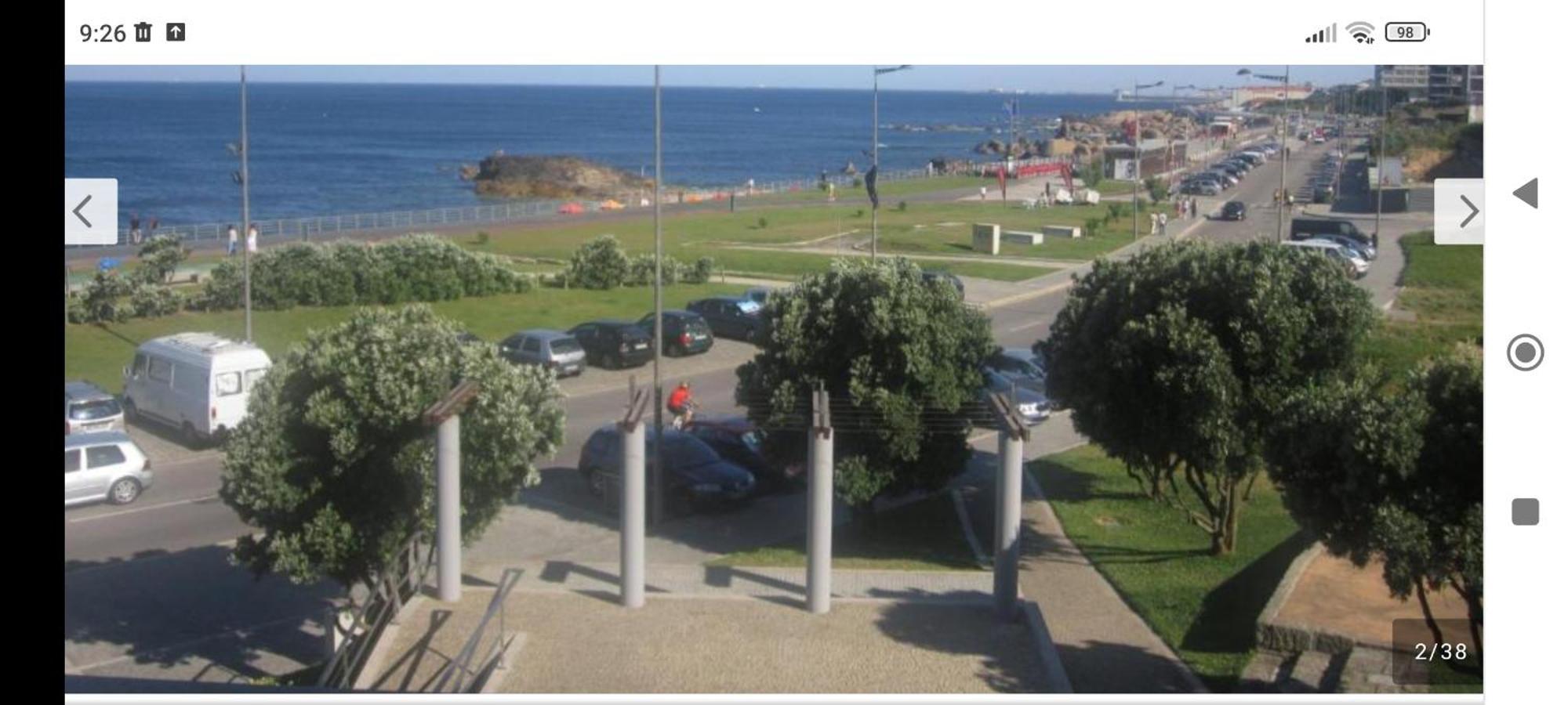 Oceanview Apartment On Beach Near Porto Вила-Нова-ди-Гая Экстерьер фото